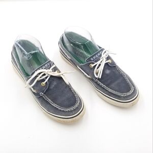 Sperry Boat Flat Denim Shoe 6.5 Women